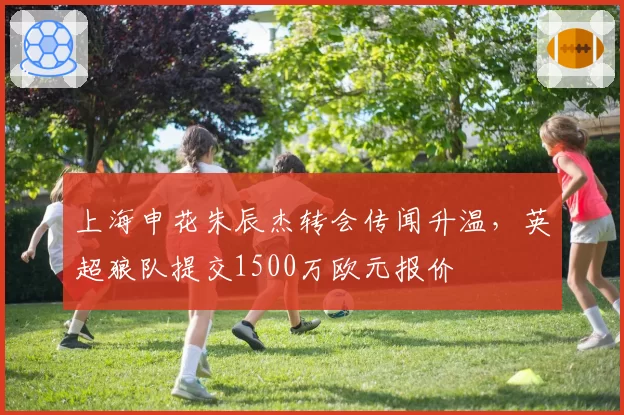 上海申花朱辰杰转会传闻升温,英超狼队提交1500万欧元报价